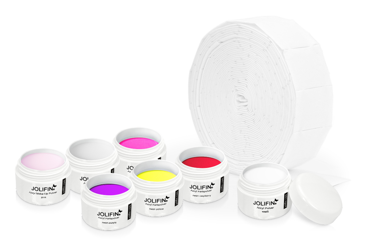 Jolifin Acryl Starter-Set Neon - M - Luna Gerät