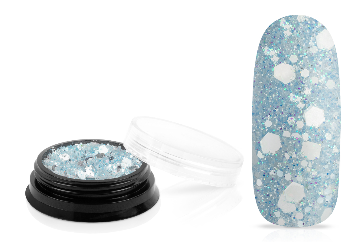 Jolifin LAVENI Crystal Glitter - pastel blue