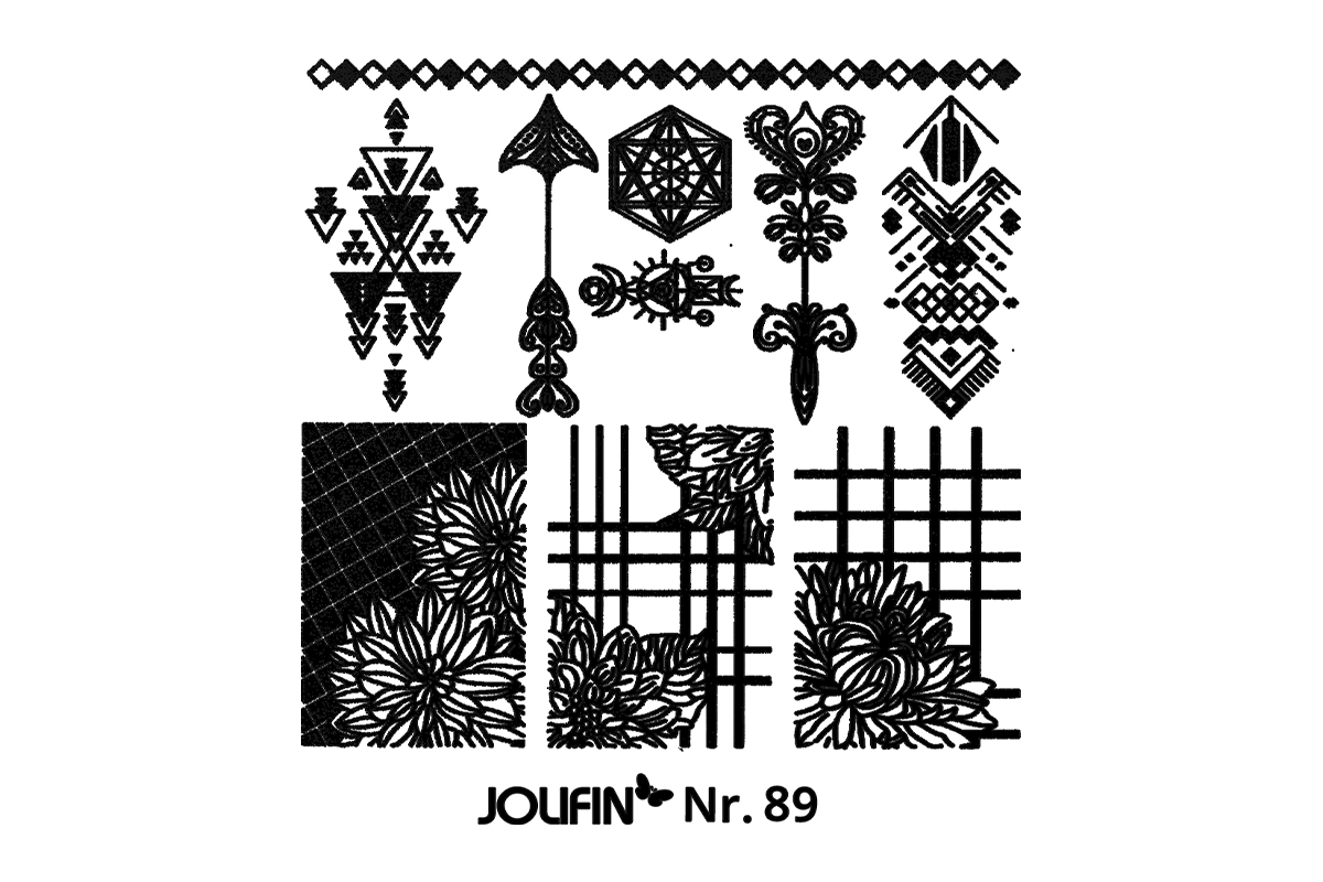 Jolifin Stamping Stencil No. 89