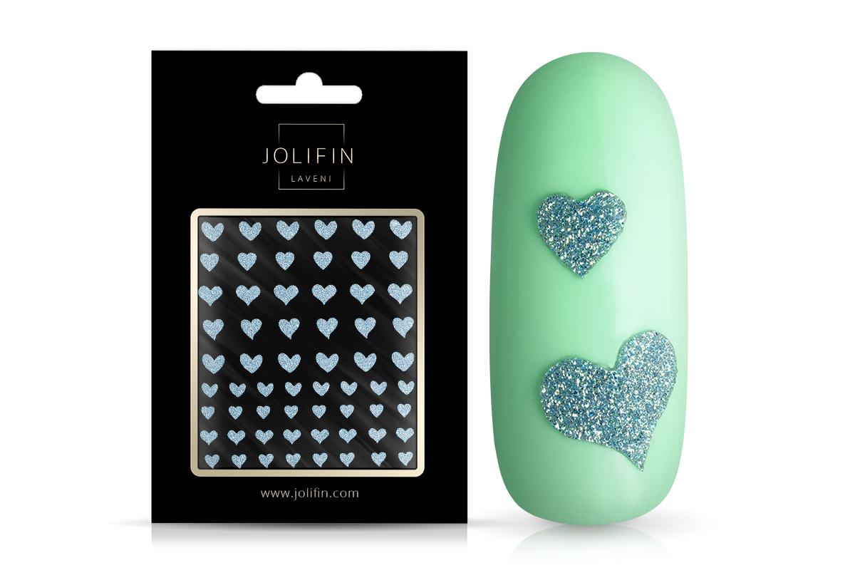 Jolifin LAVENI XL Sticker FlashOn - babyblue No. 3