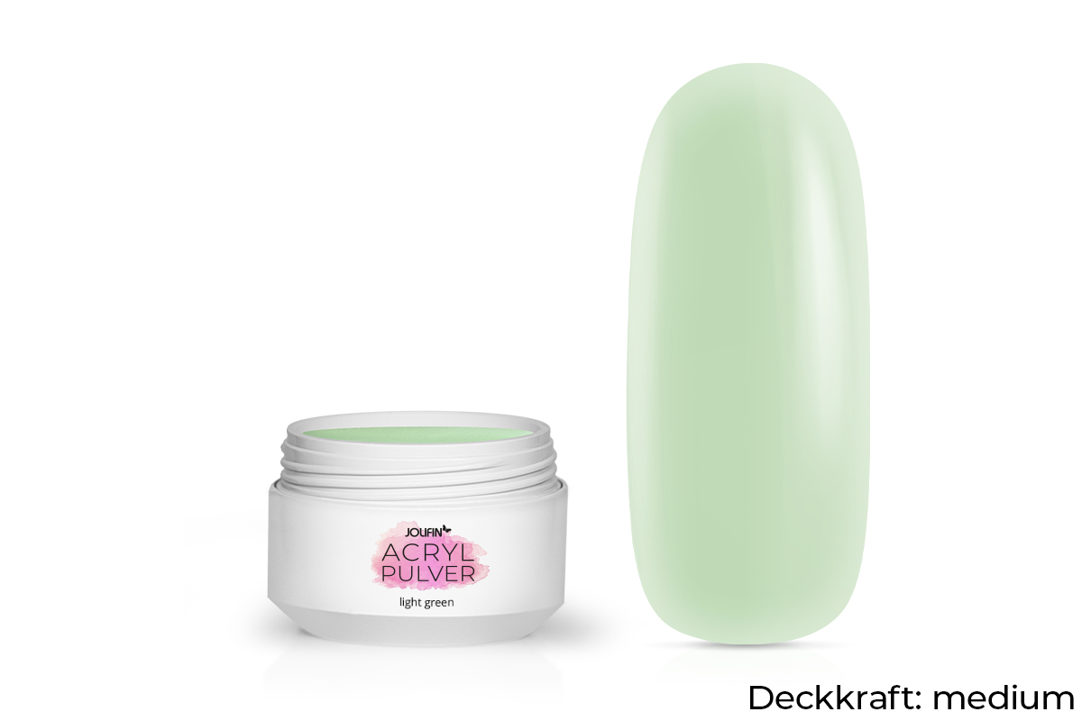 Jolifin Acryl Farbpulver - light green 5g