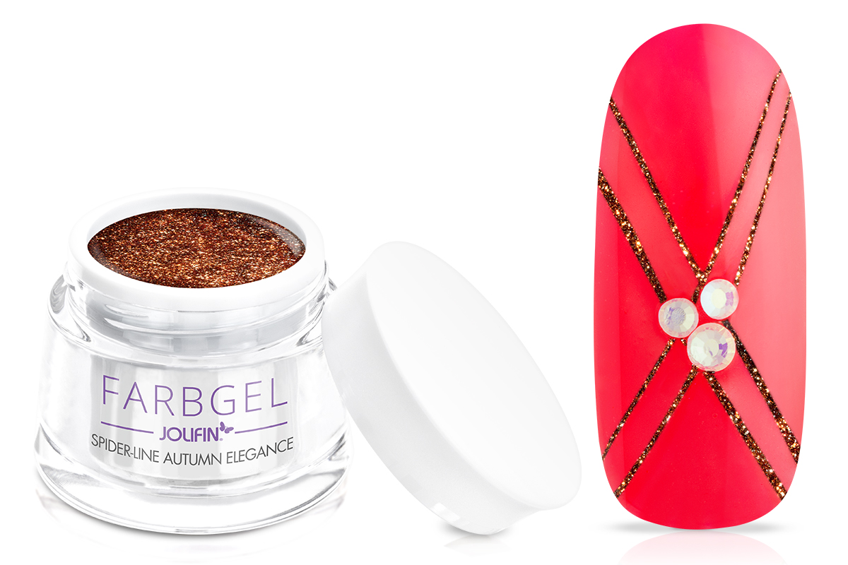 Jolifin Spider-Line Gel - autumn elegance