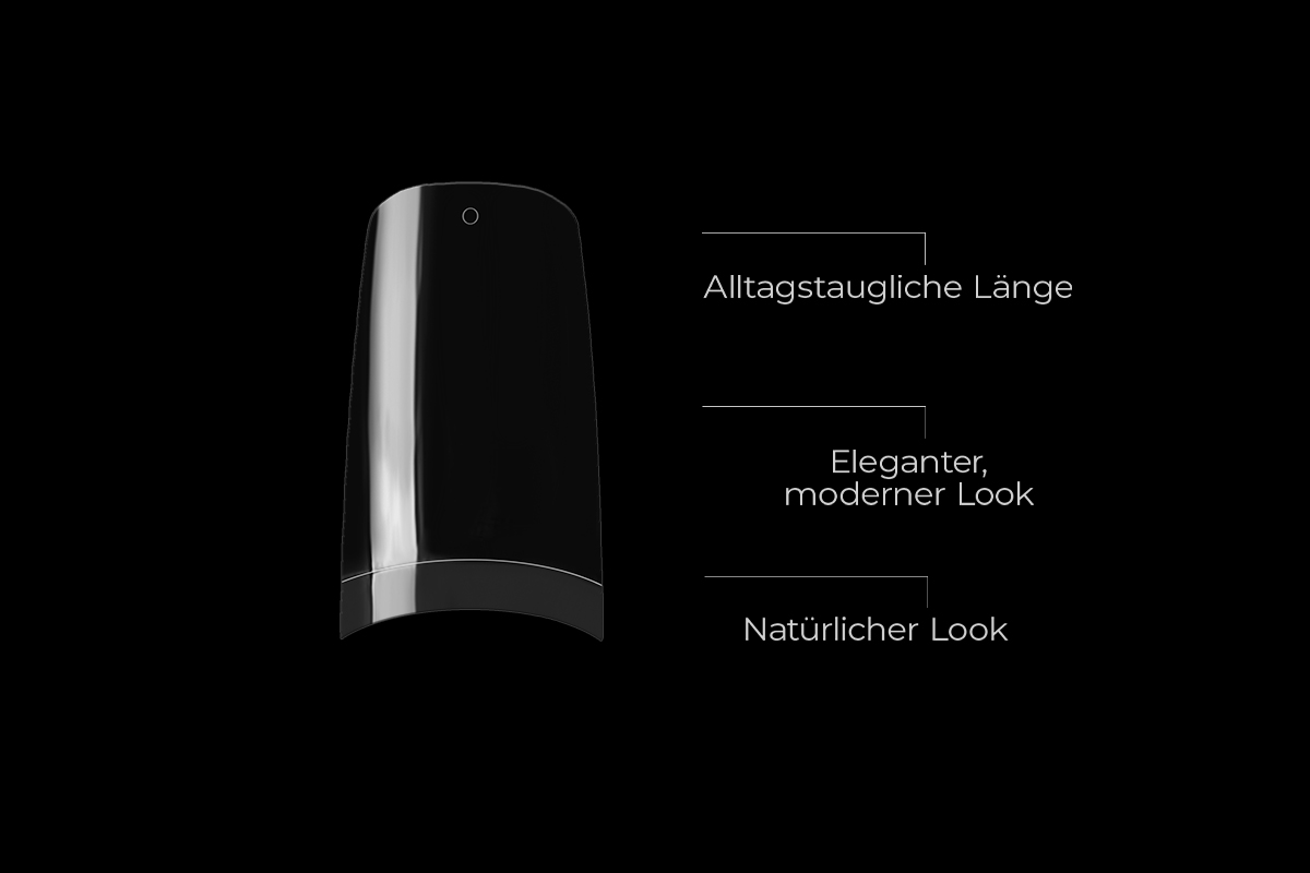 Jolifin 100er Tipbox Short Cut - classic clear