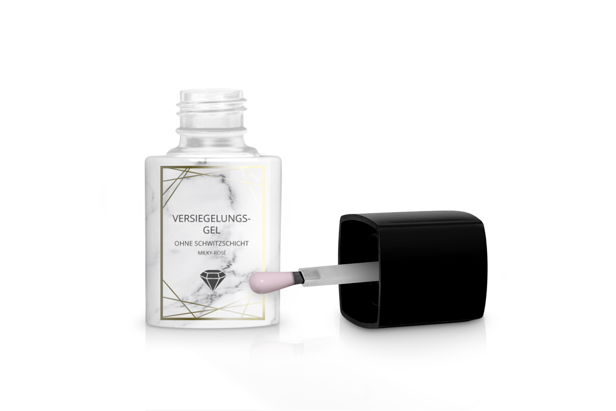 Jolifin LAVENI PRO - Versiegelungs-Gel ohne Schwitzschicht milky-rosé 11ml