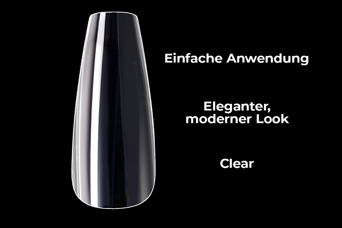 Jolifin 100er Tipbox Press-On Ballerina short - extra strong