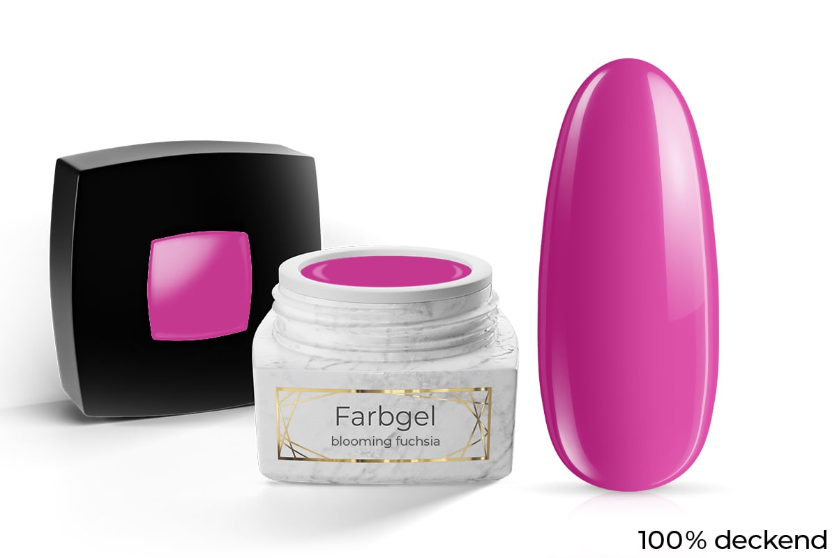 Jolifin LAVENI PRO Farbgel - blooming fuchsia 5ml
