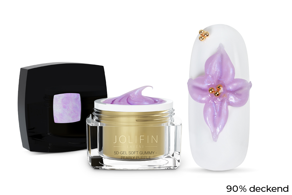 Jolifin LAVENI 5D-Gel Soft Gummy - pearly purple 5ml