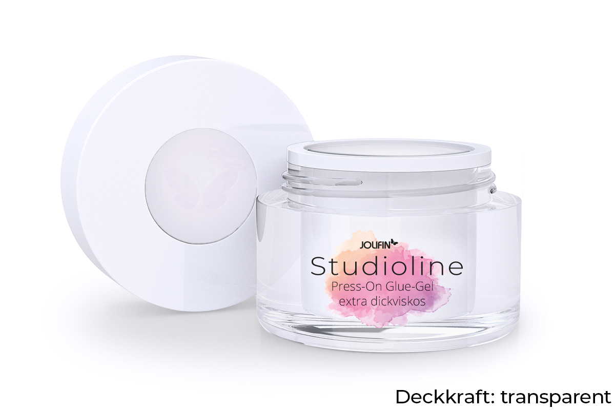 Jolifin Studioline - Press-On Glue Gel extra thick viscous 15ml