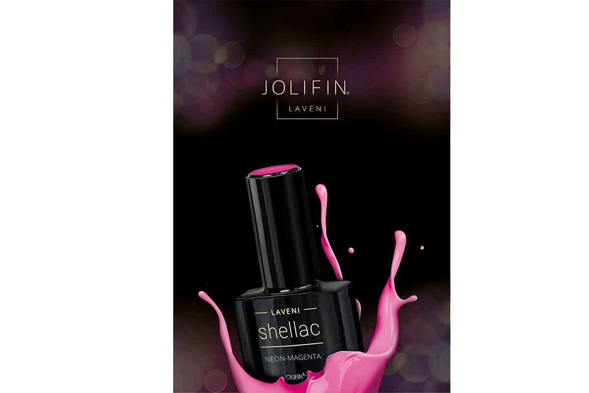 Jolifin LAVENI Shellac - Poster Colour Blob (DIN A2)