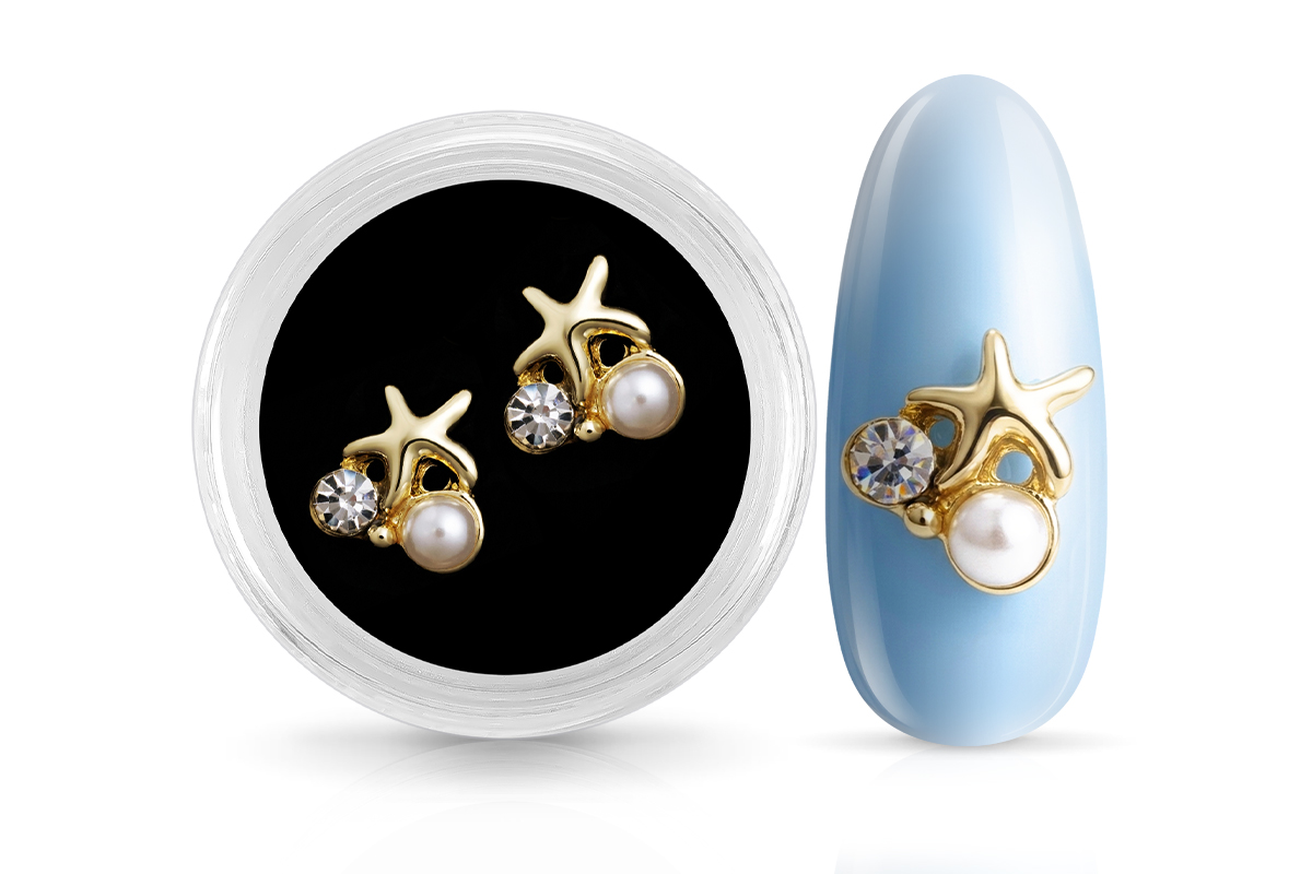 Jolifin Overlay - Seestern & Perle Gold