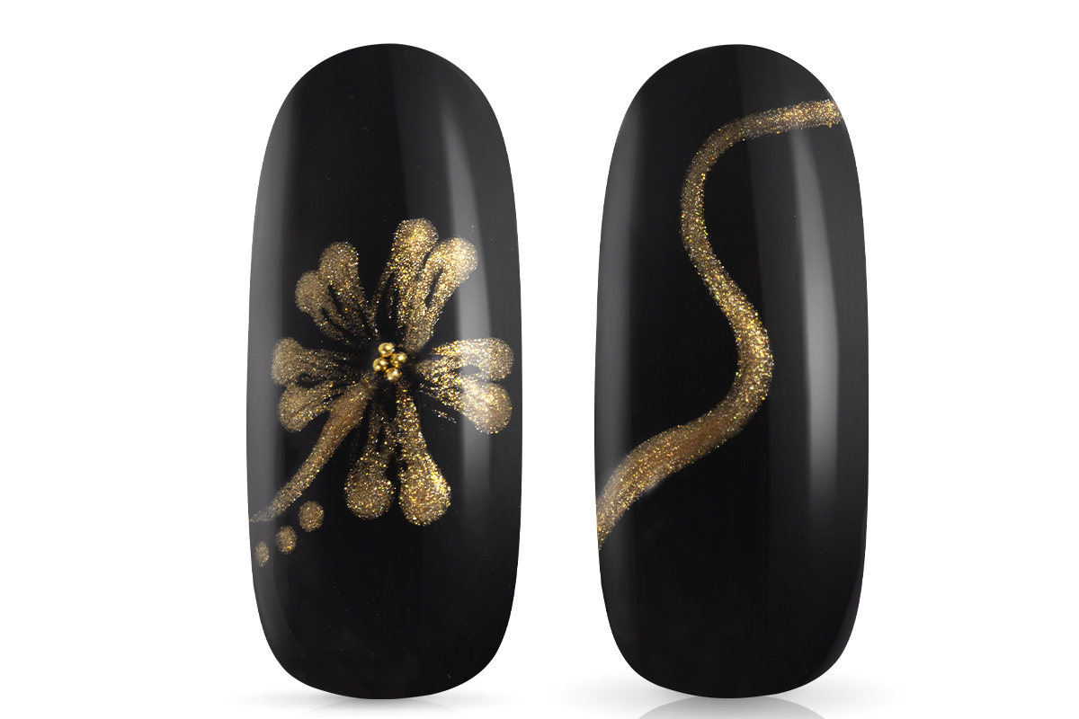 Jolifin LAVENI Shellac Fineliner - metallic gold 10ml