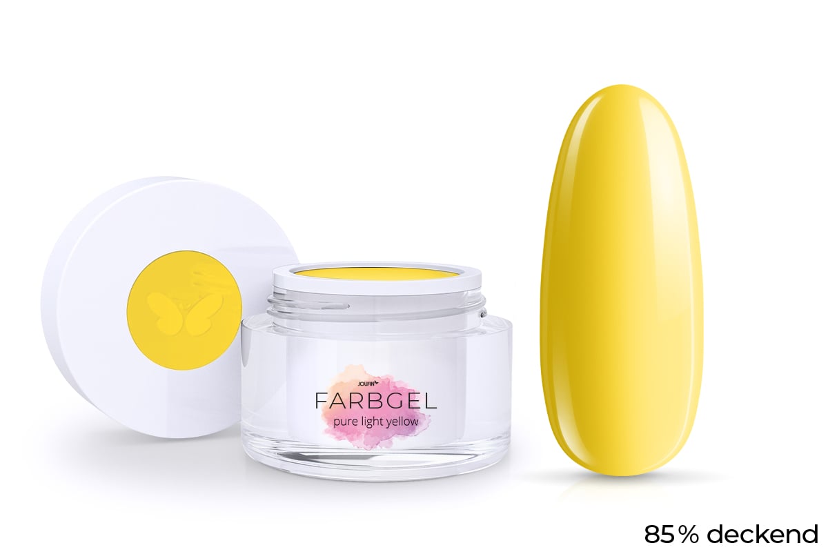 Jolifin colour gel pure light yellow 5ml