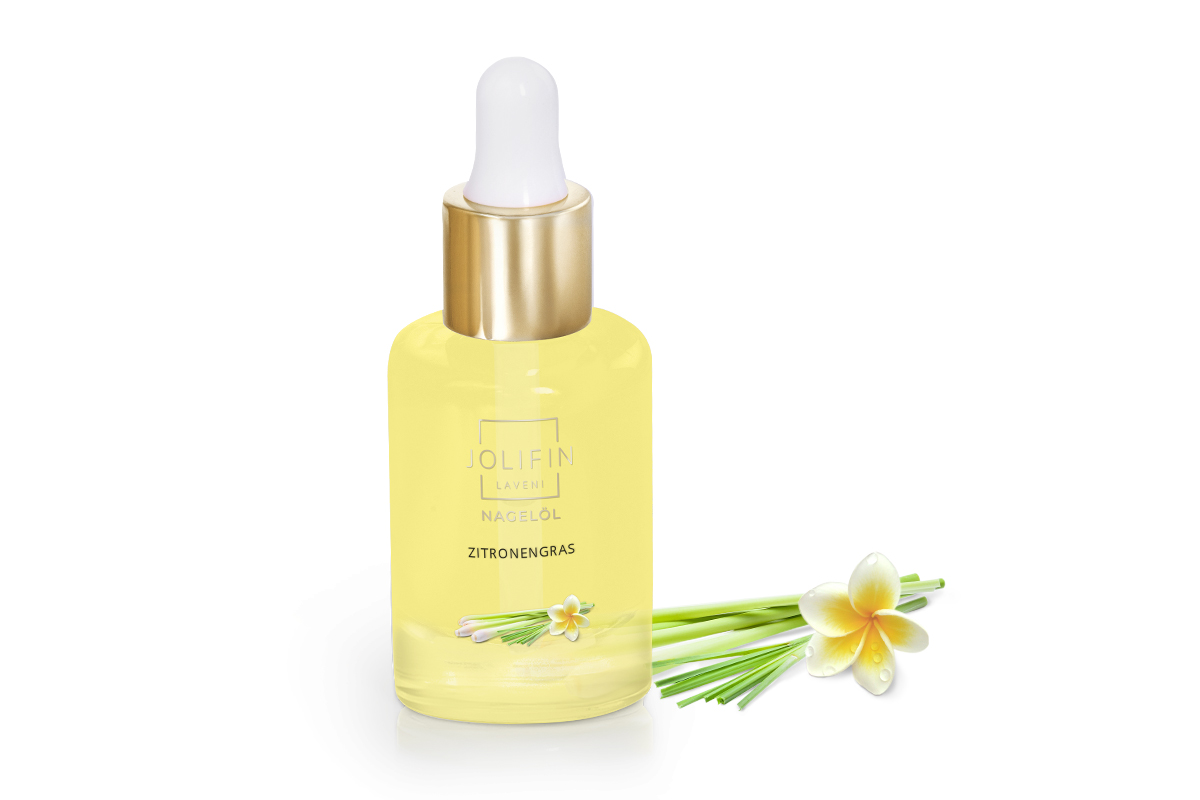 Jolifin LAVENI Nagelöl - Zitronengras 10ml