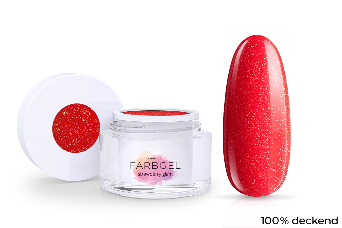 Jolifin Farbgel strawberry glam 5ml