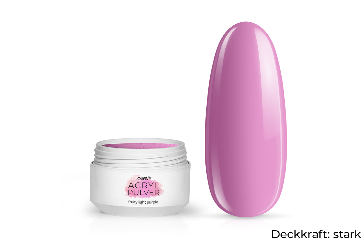 Jolifin acrylic colour powder - fruity light purple 5g