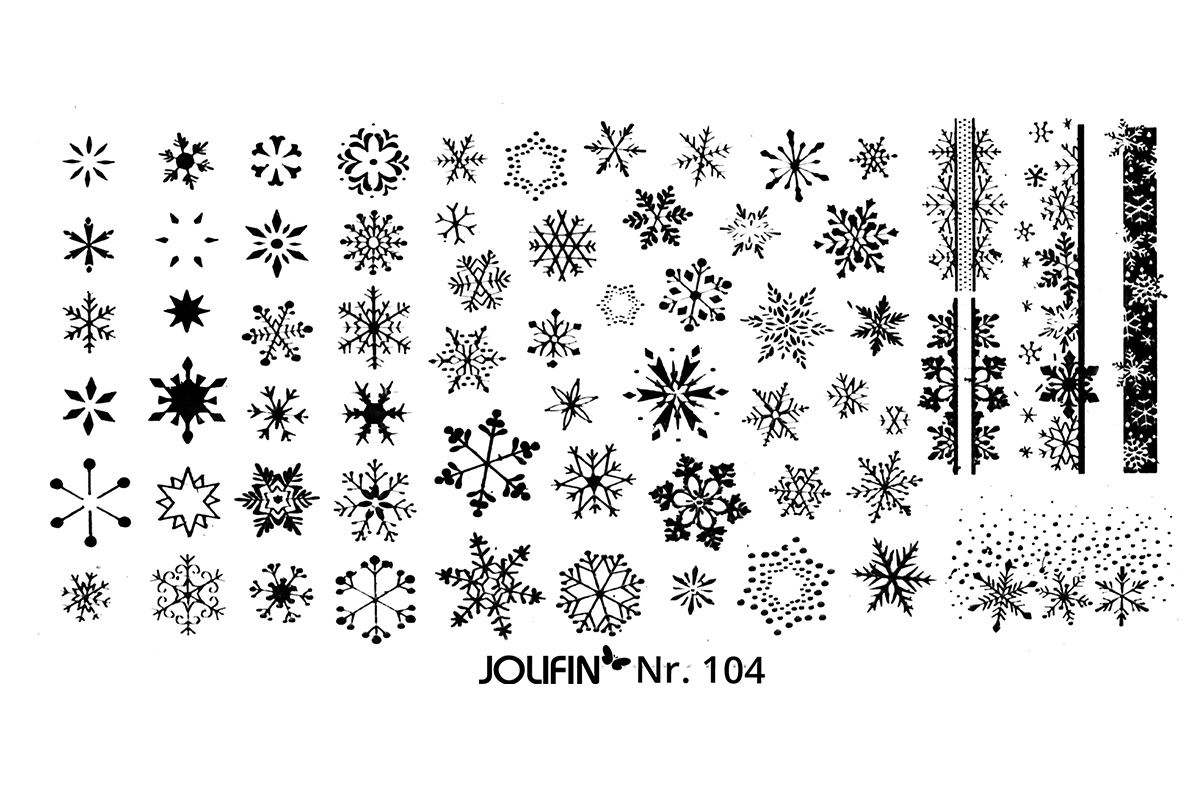 Jolifin Stamping Stencil No. 104