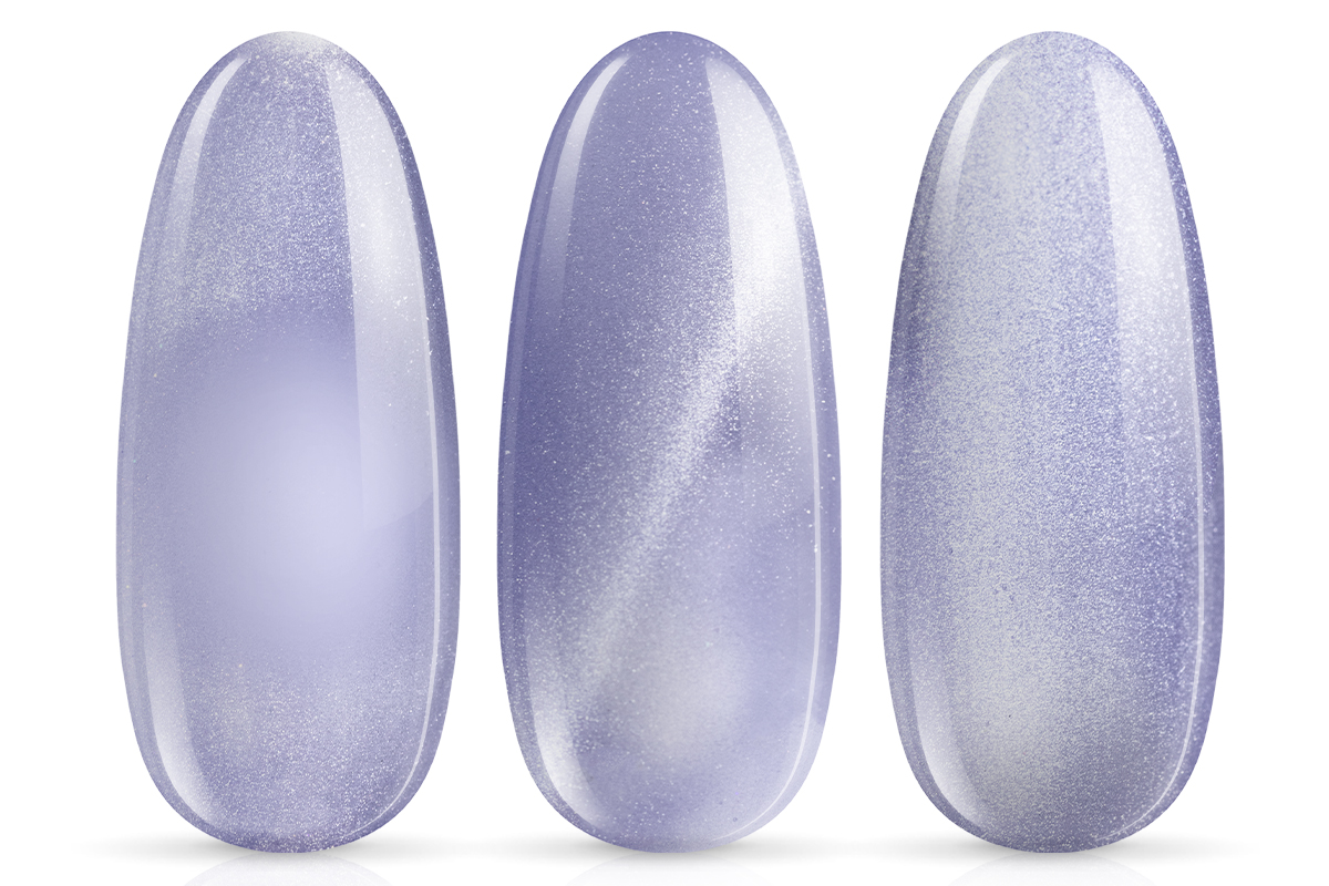 Jolifin LAVENI Shellac - Cat-Eye Satin Jelly Glas purple 10ml