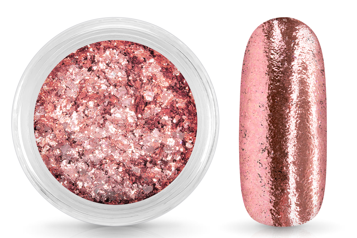 Jolifin Micro Chrome Flakes - rosé