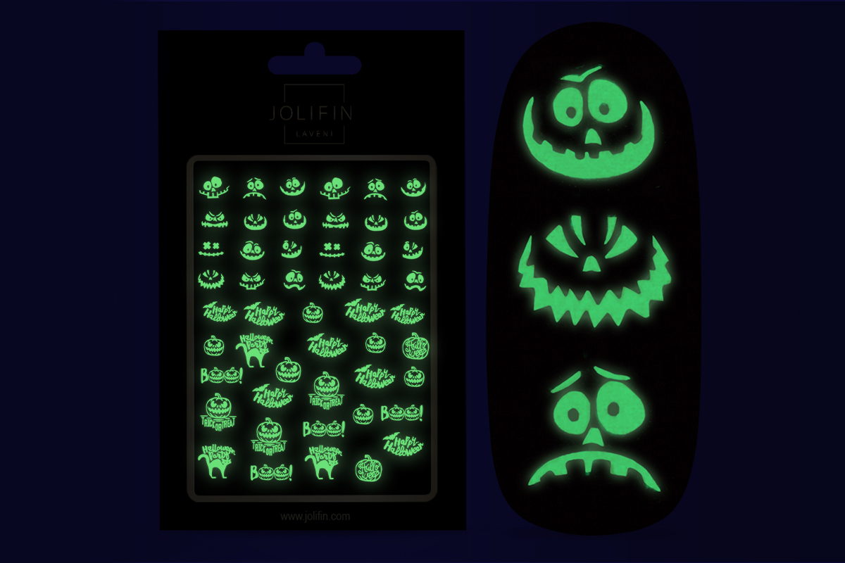 Jolifin LAVENI XL Sticker - Nightshine Halloween Nr. 4
