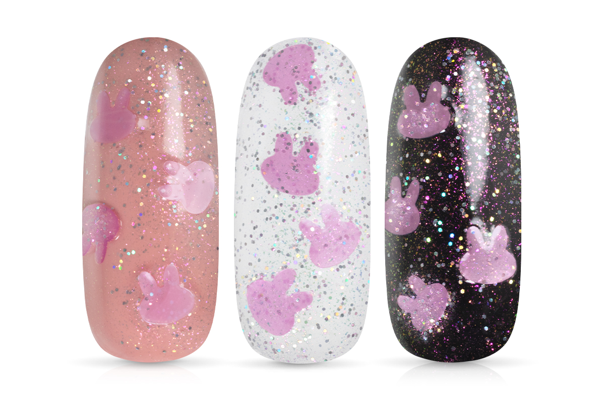 Jolifin LAVENI Shellac - Top-Coat ohne Schwitzschicht bunnies 10ml