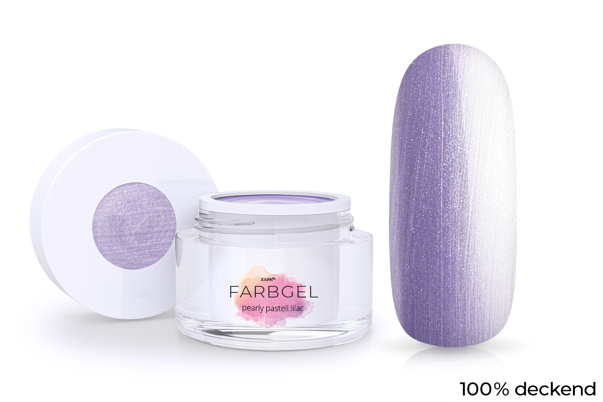 Colour gel pearly pastel-lilac 5ml