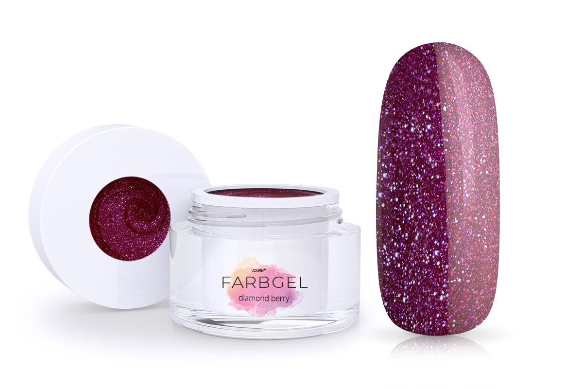 Jolifin Farbgel diamond berry 5ml