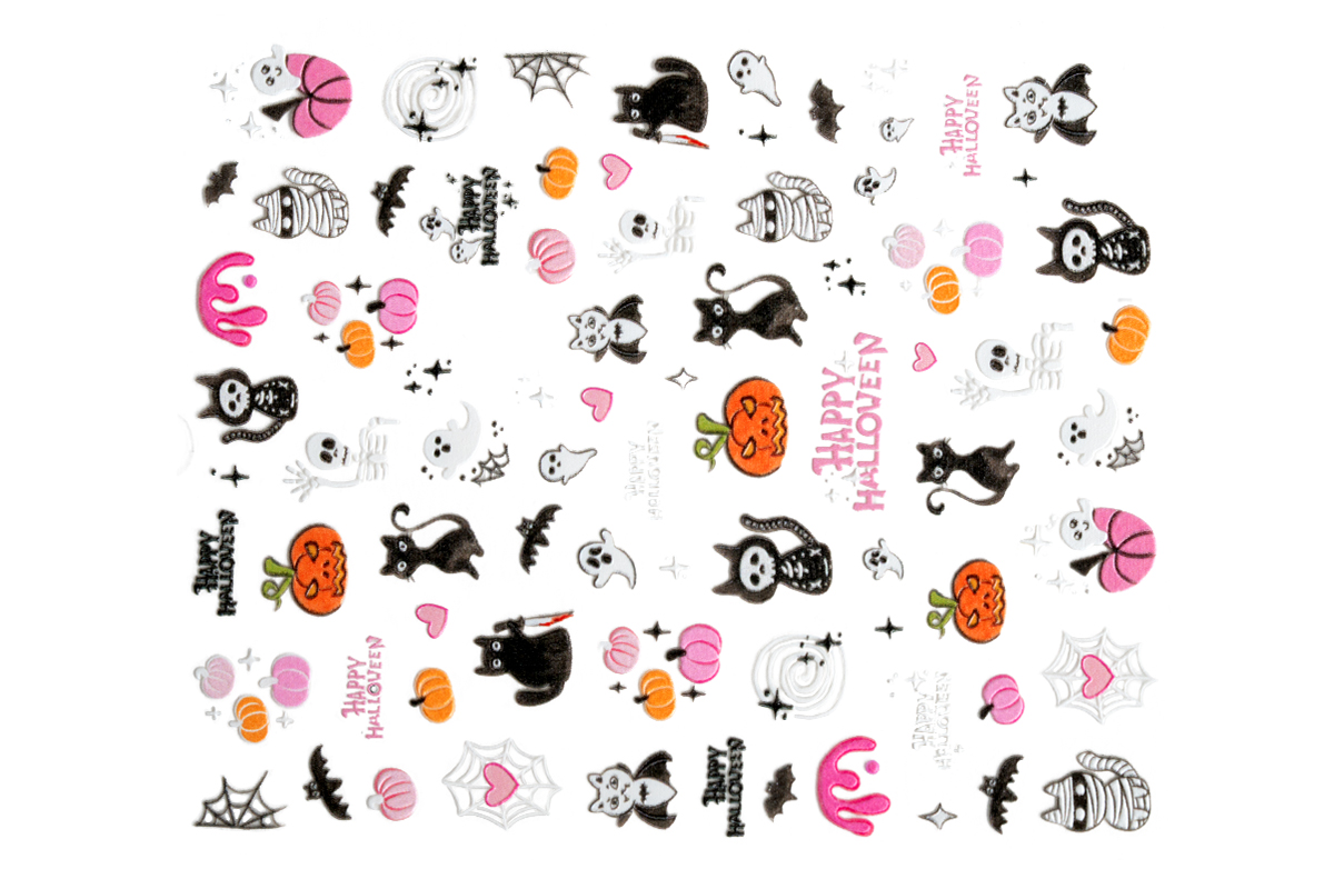 Jolifin LAVENI XL Sticker - Happy Halloween