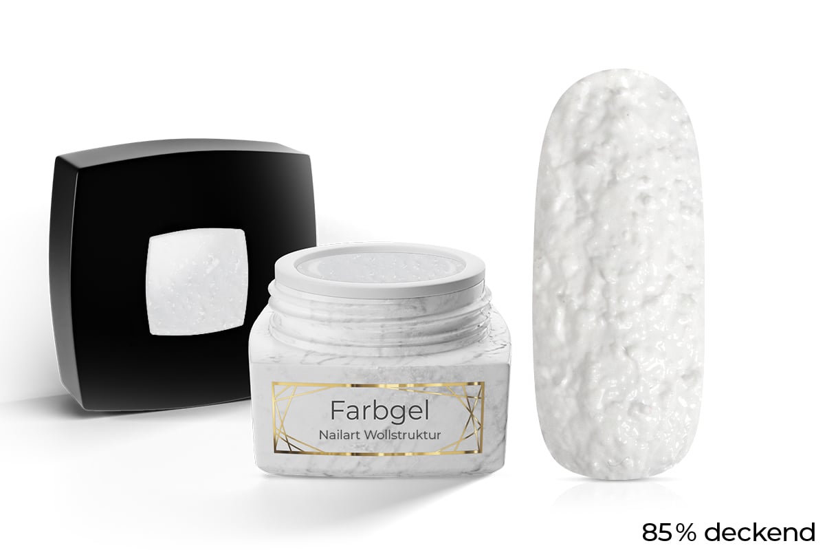 Jolifin LAVENI PRO Farbgel Paste - Nailart Wollstruktur 5ml