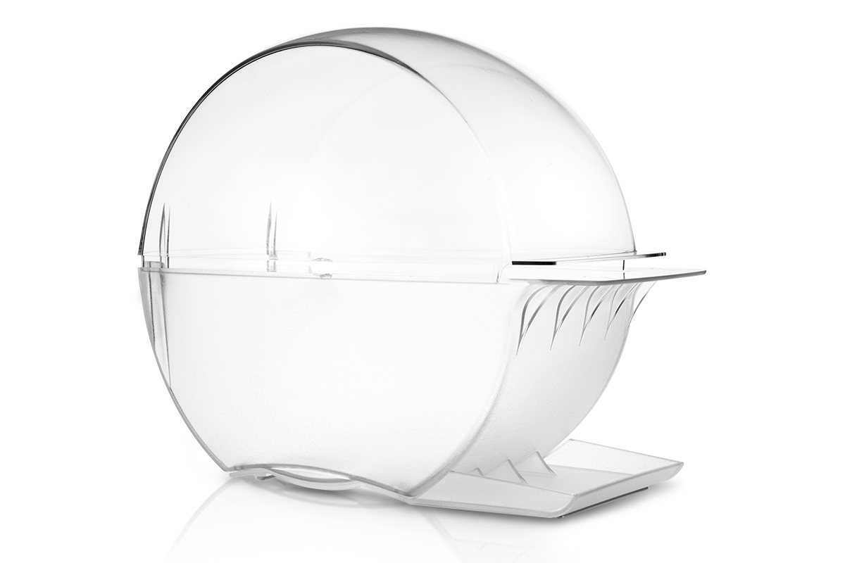 Jolifin Zellstofftupferbox clear