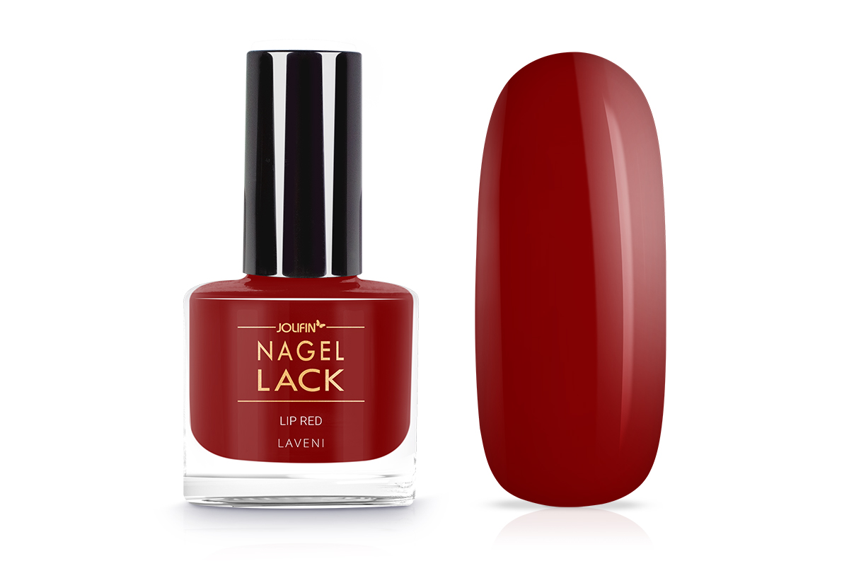 Jolifin LAVENI Nail Polish - lip red 9ml