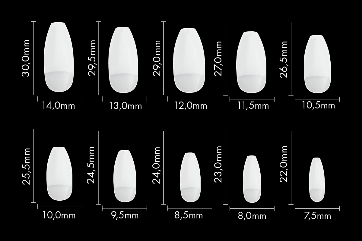 Jolifin 100 tip box ballerina - natural