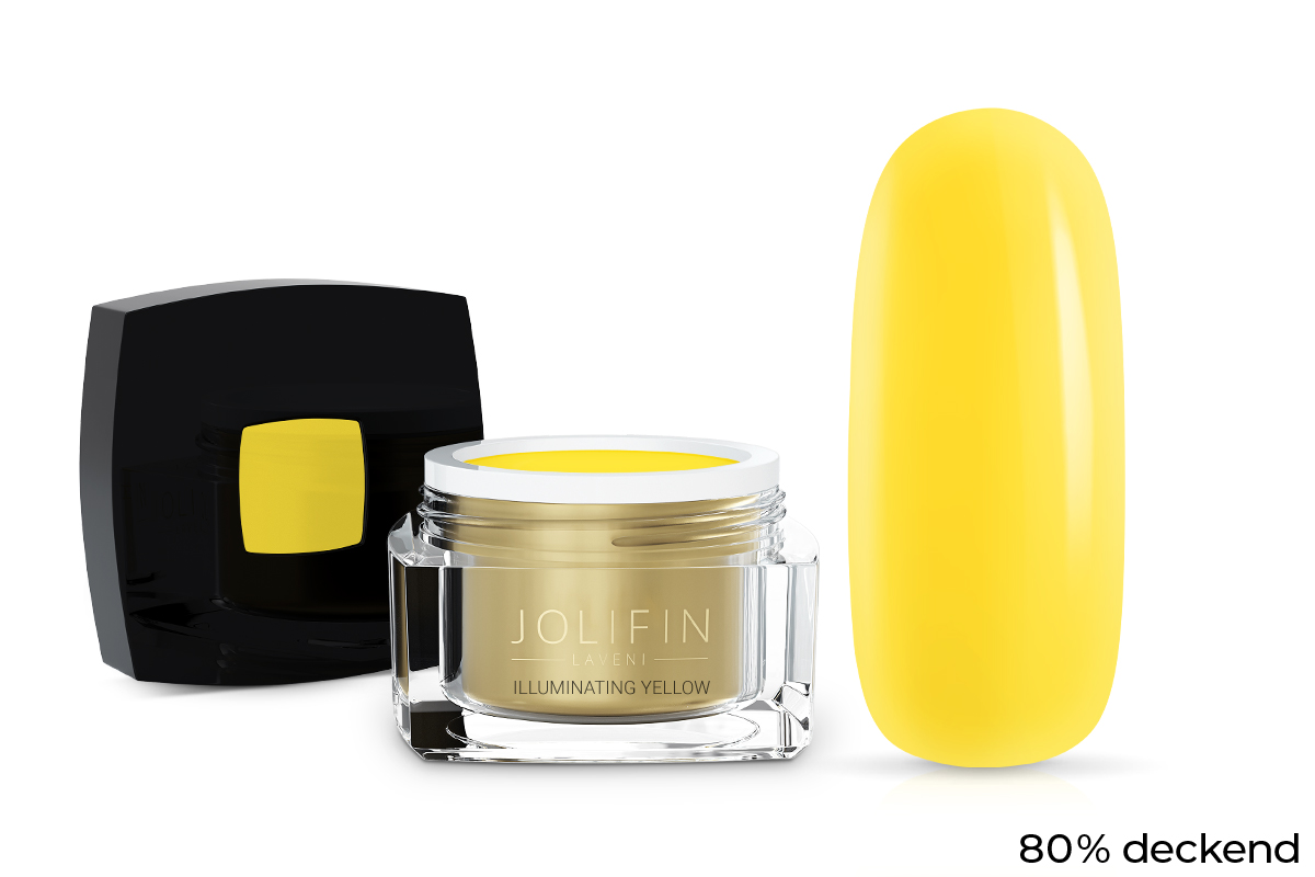 Jolifin LAVENI Colour Gel - illuminating yellow 5ml