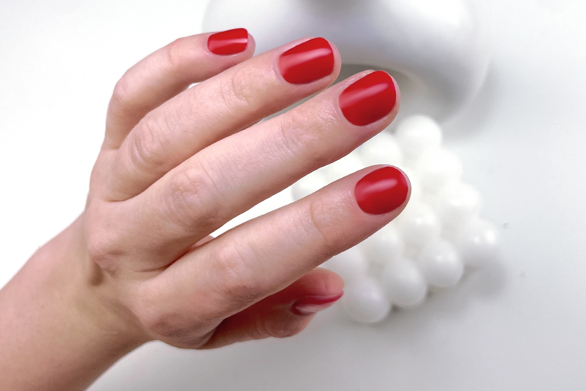 Jolifin LAVENI UV Gel Wraps - red