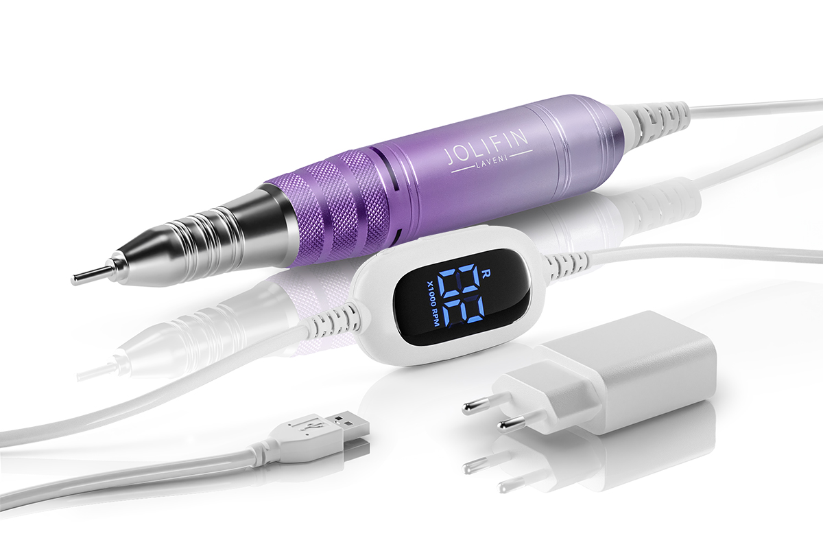 Jolifin LAVENI Mini Fräser ombre purple mit Display 22.000
