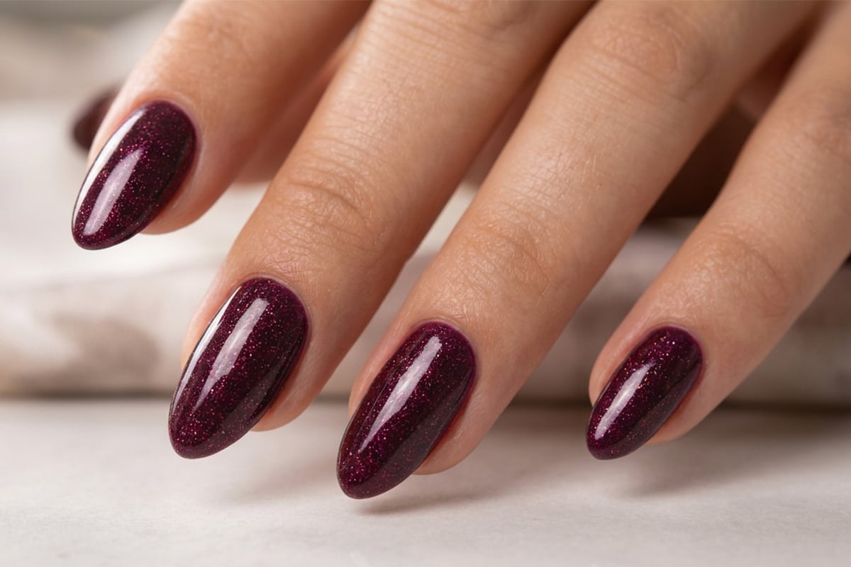 Jolifin LAVENI Shellac - wine glow 10ml | 34984H