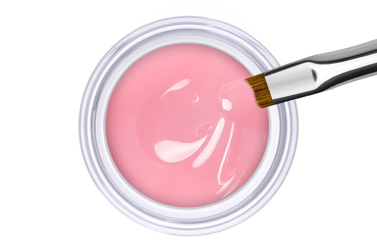 Jolifin Studioline - PressOn Glue Gel - milky make-up pink 15ml