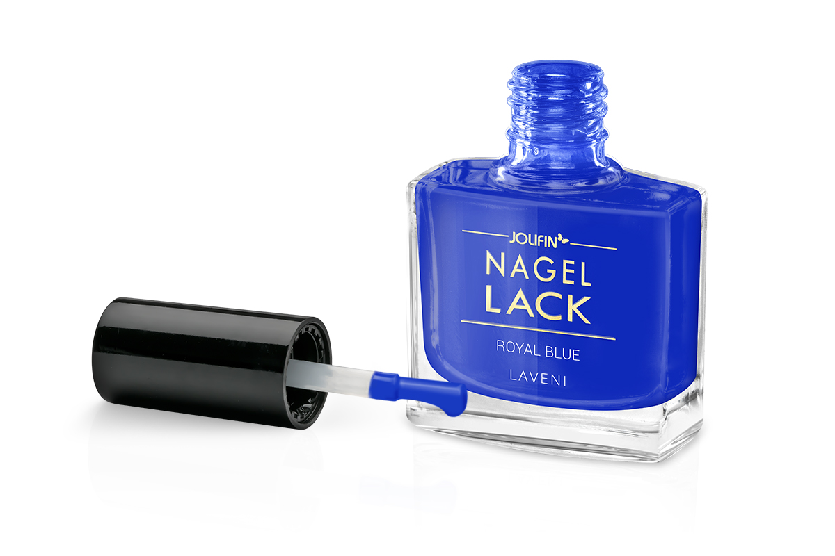 Jolifin LAVENI Nail Polish - royal blue 9ml