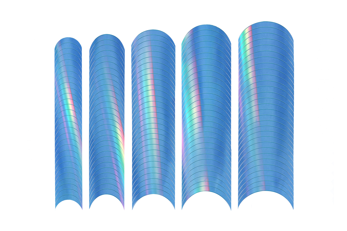 Jolifin Chrome natural French Sticker blue