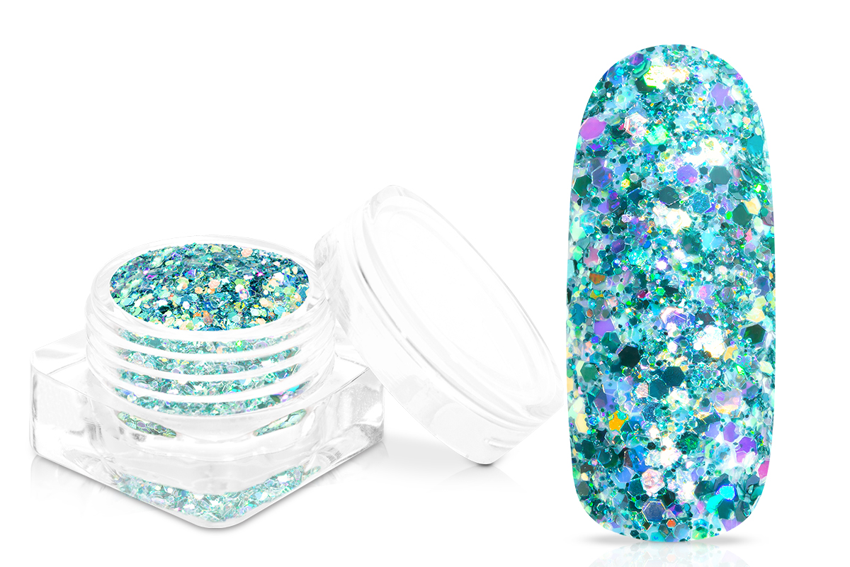 Jolifin Super-Glossy Glitter - turquoise