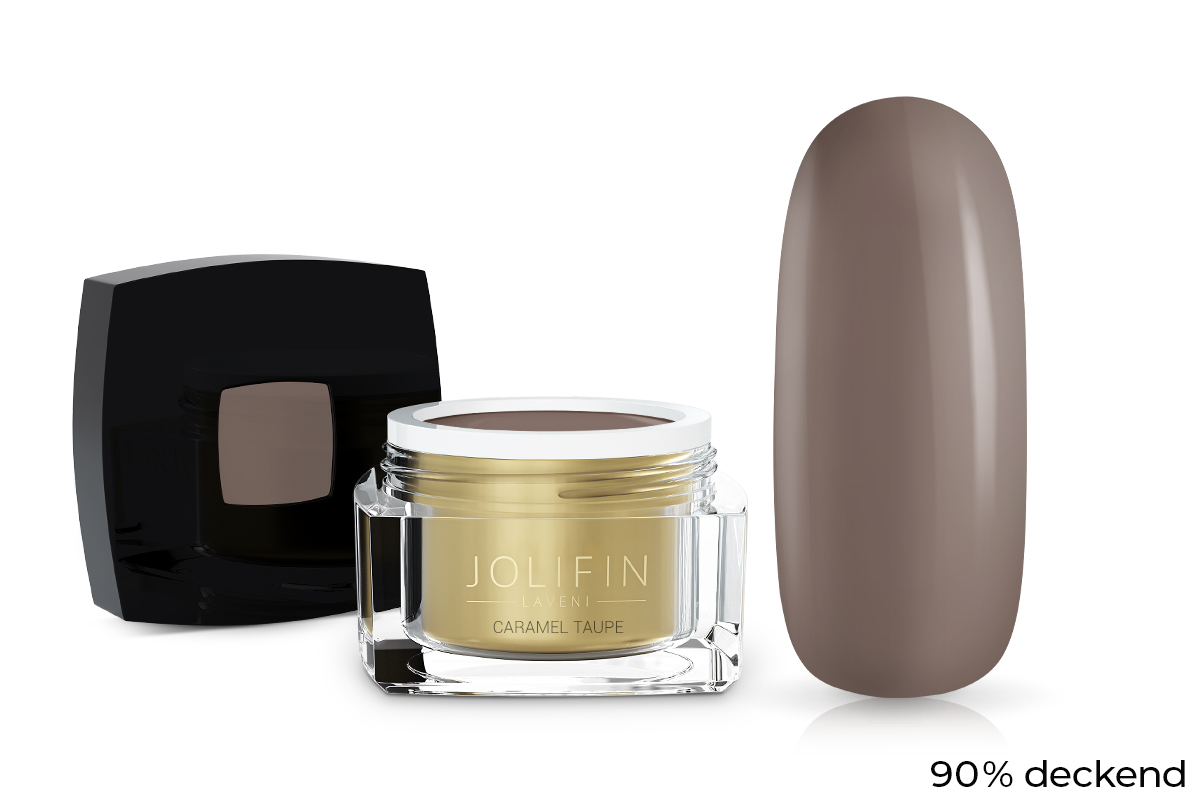 Jolifin LAVENI Colour Gel - caramel taupe 5ml