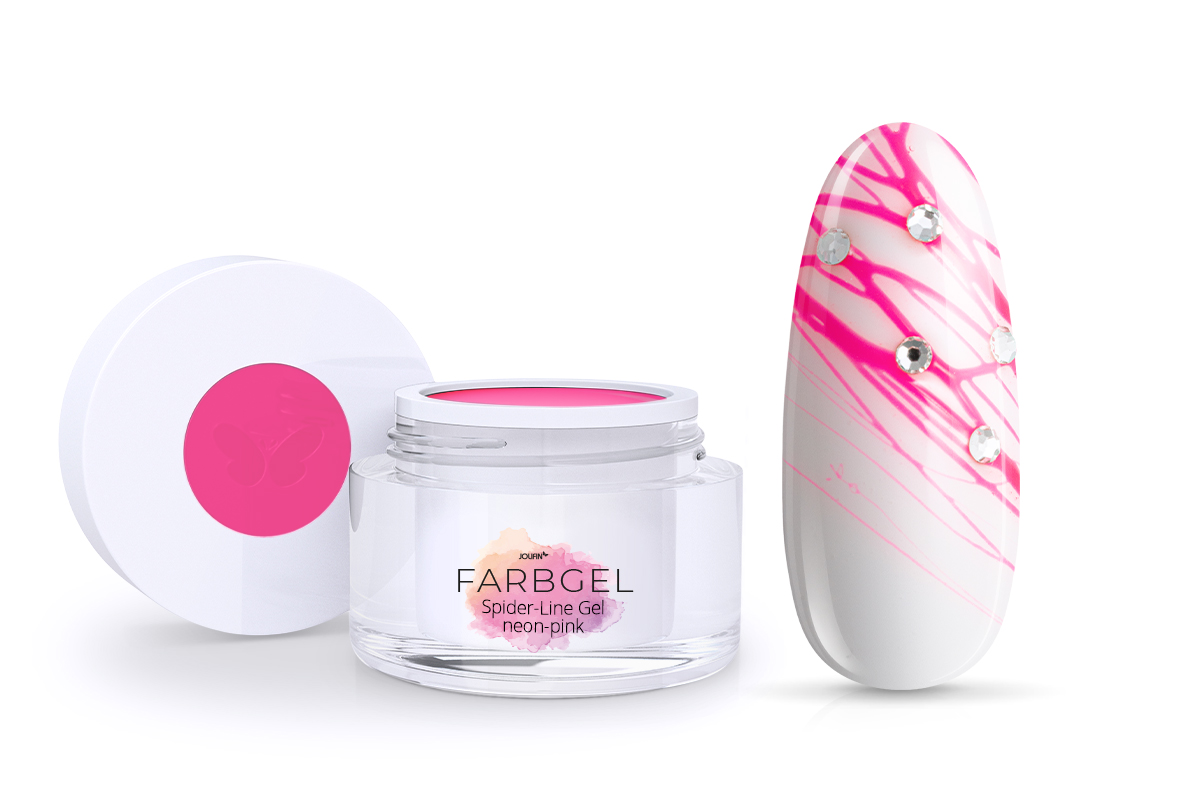 Jolifin Spider-Line Gel - neon pink 5ml