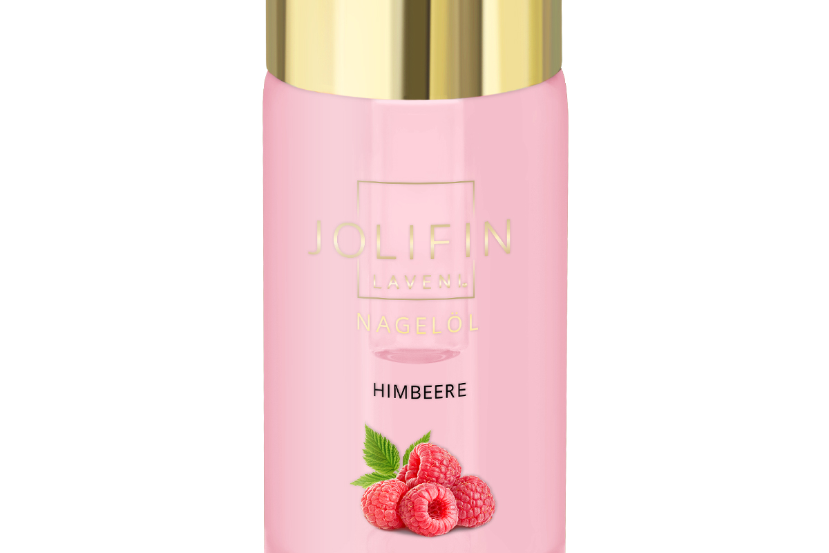 Jolifin LAVENI Nail Oil - Raspberry 10ml