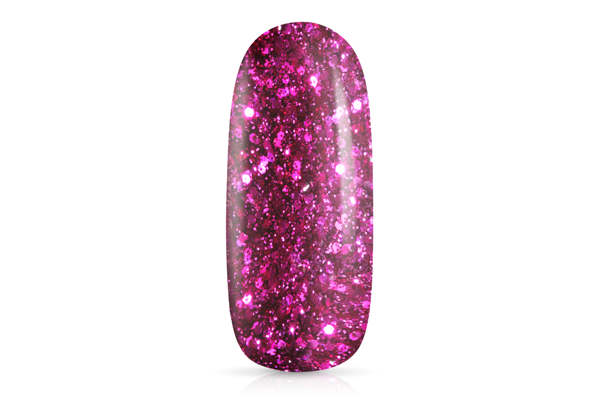 Jolifin LAVENI Colour Gel - fuchsia Glitter 5ml