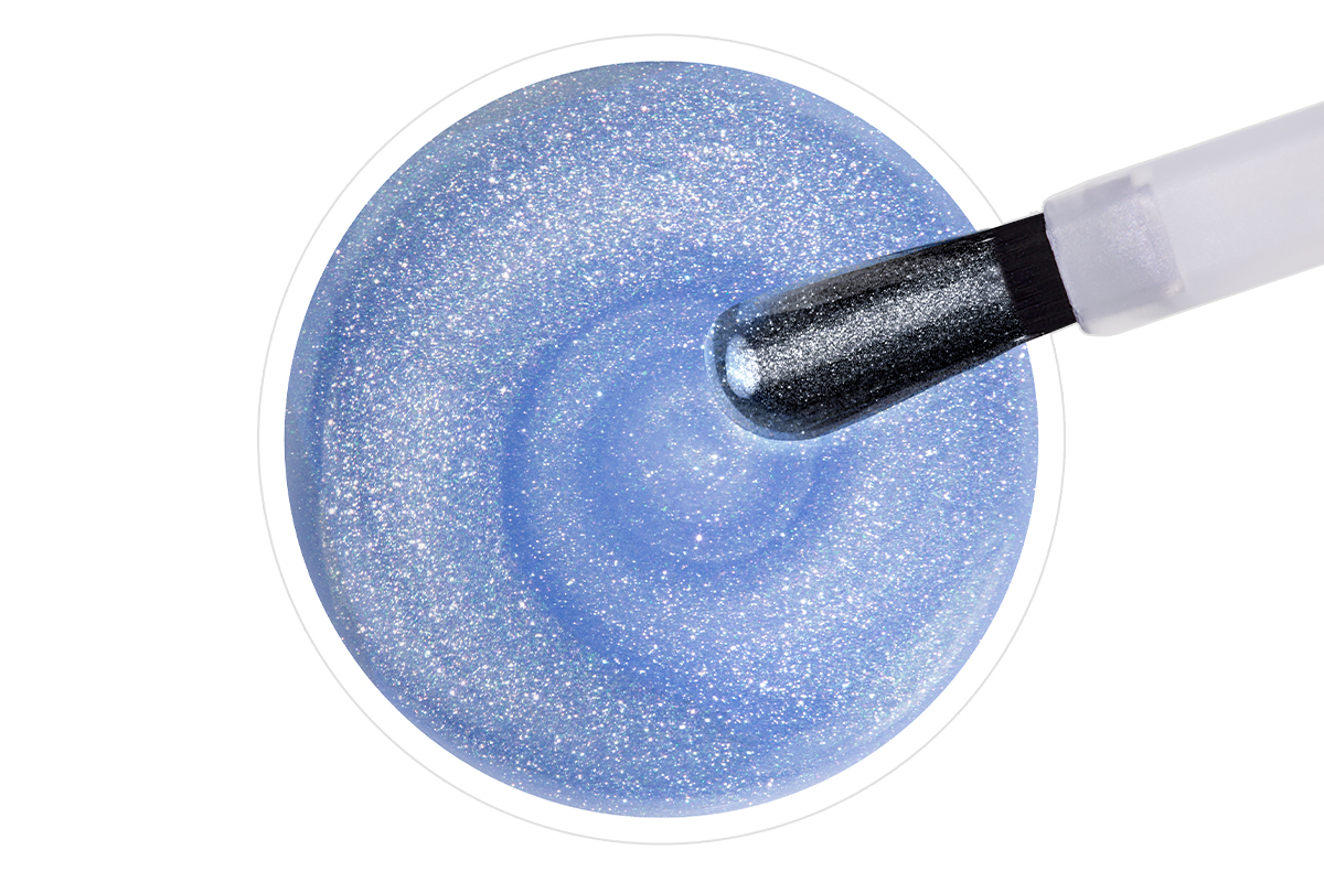 Jolifin LAVENI Glossy Sealing Gel without sweat layer - silver shine 11ml