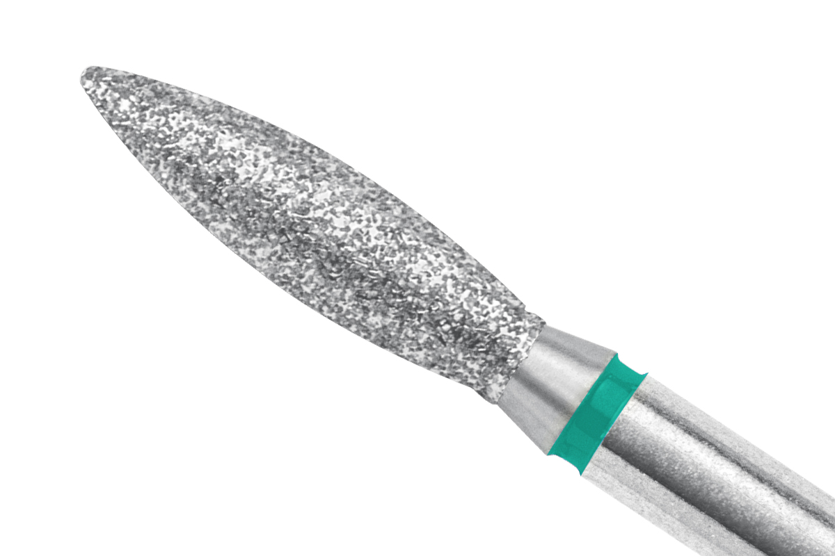 Jolifin Diamond Manicure Bit - Pear coarse