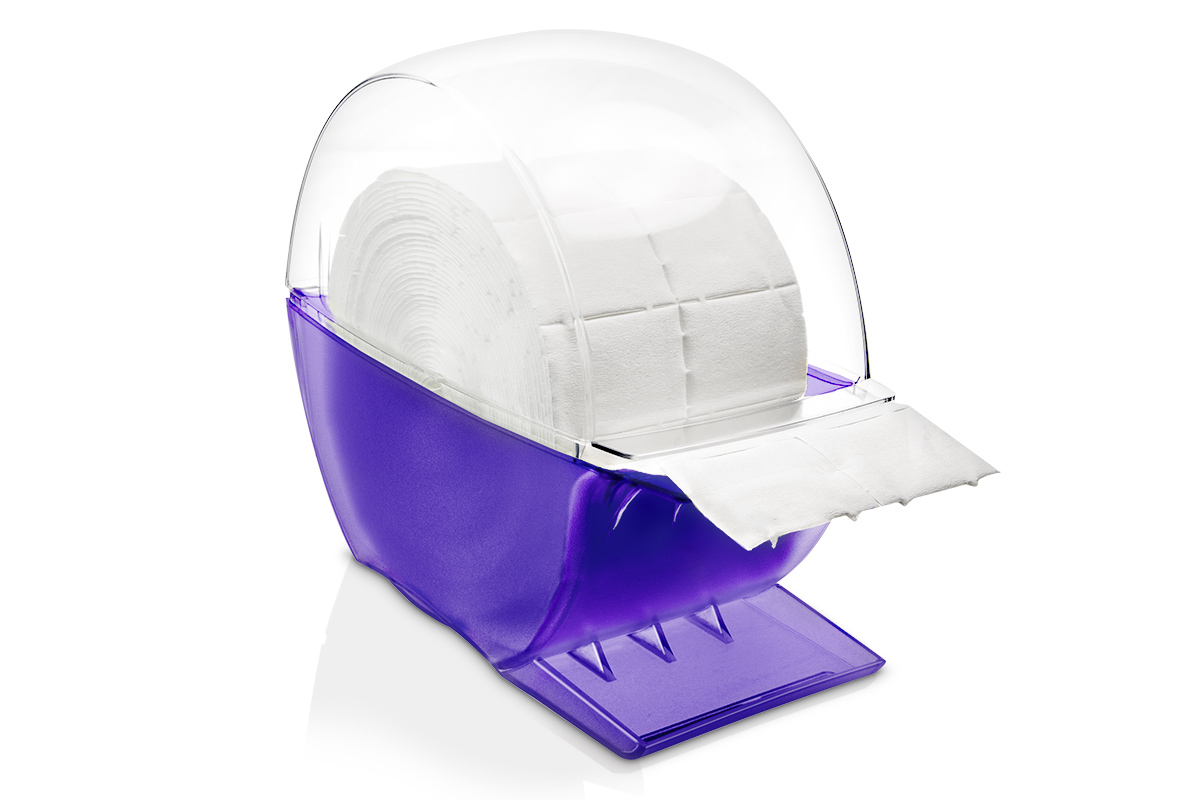 Jolifin Zellstofftupferbox lila 