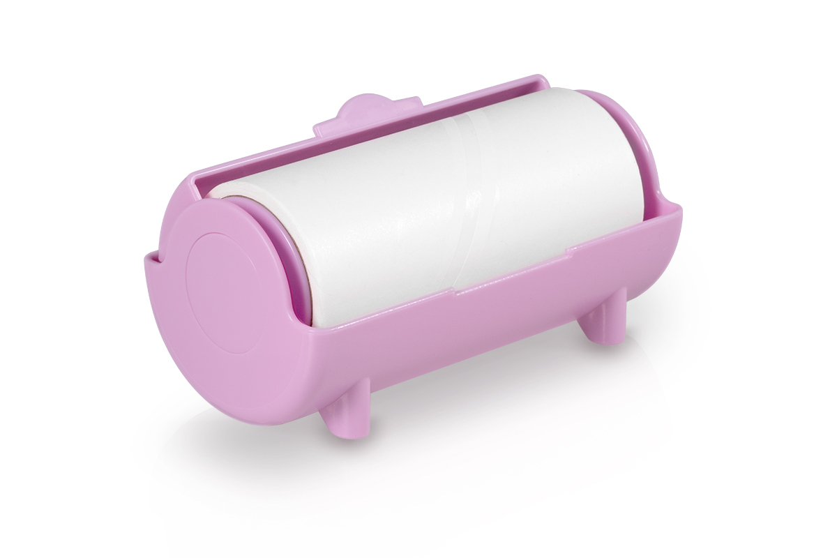 Jolifin Tisch-Fusselrolle für Stempel - pink