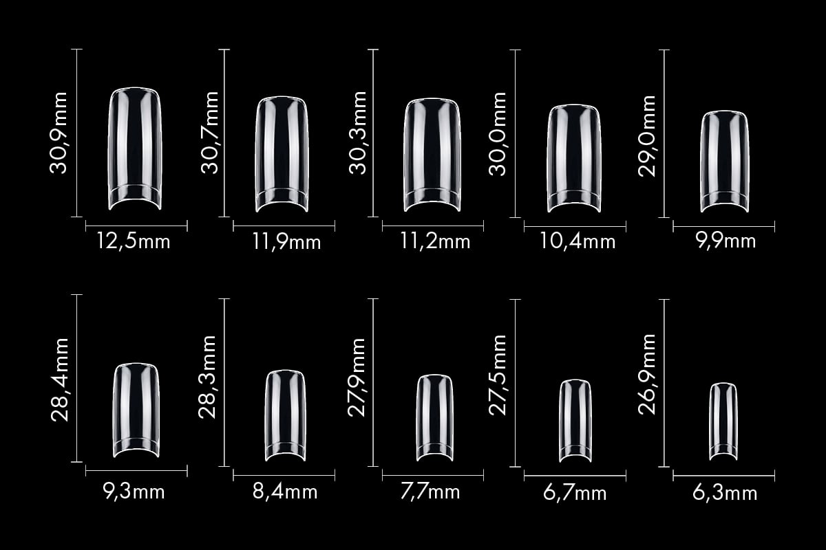 Jolifin 100er Tipbox Short Cut - clear
