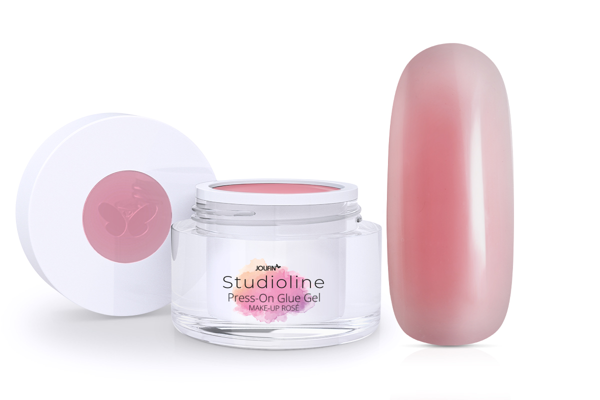 Jolifin Studioline - Press-On Glue Gel make-up rosé 15ml