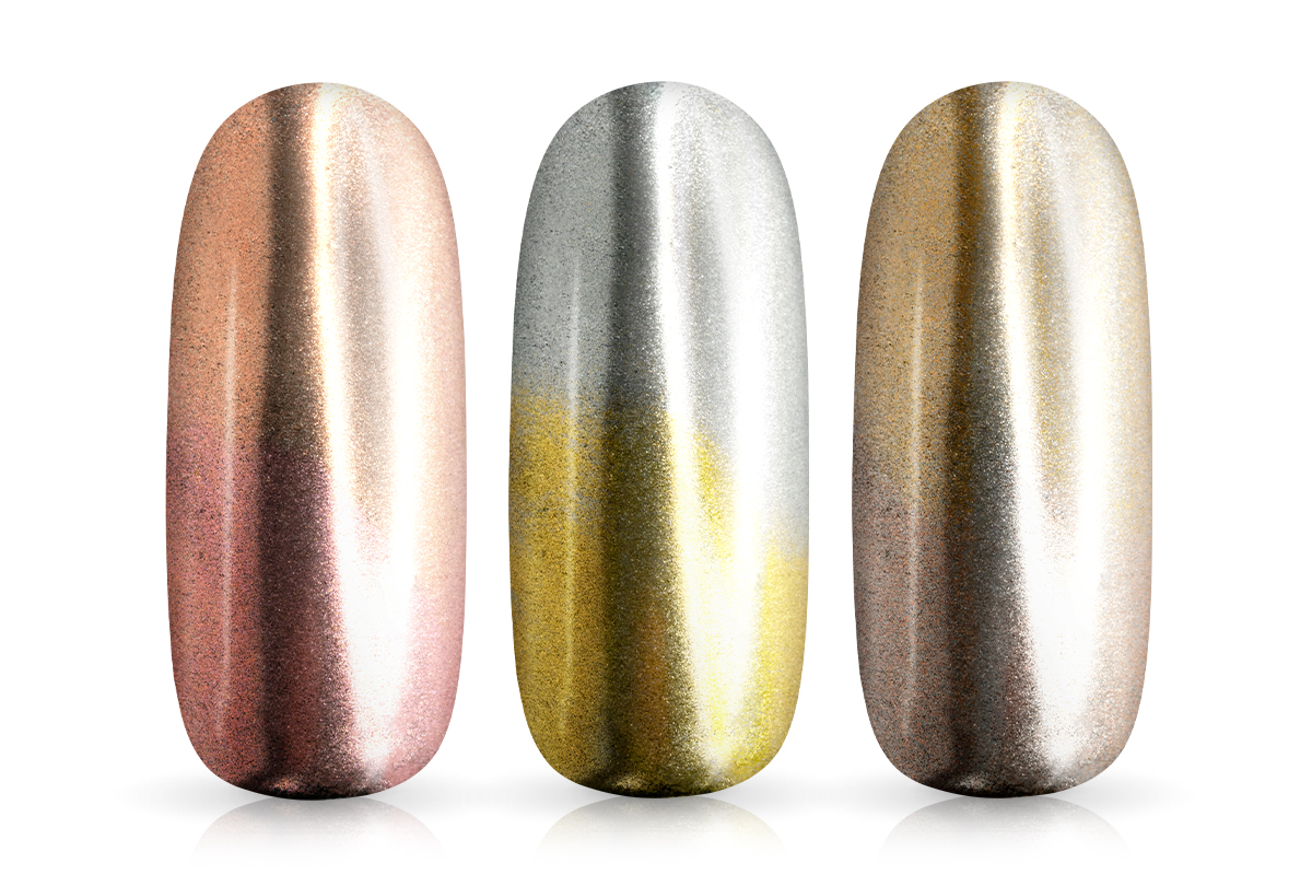 Jolifin Mirror-Chrome Compact Pigment - Elegant 6 pieces